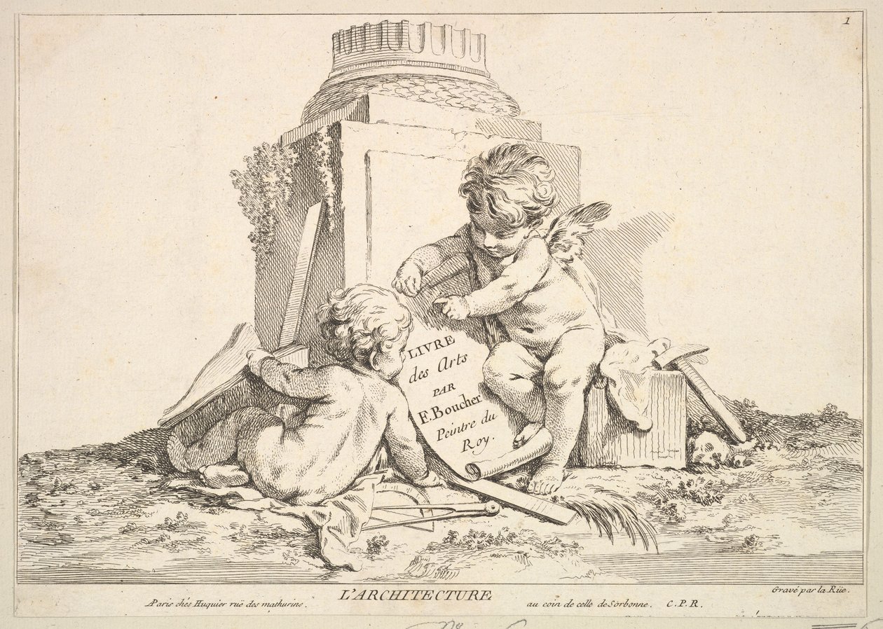 Architecture by Louis Felix de la Rue