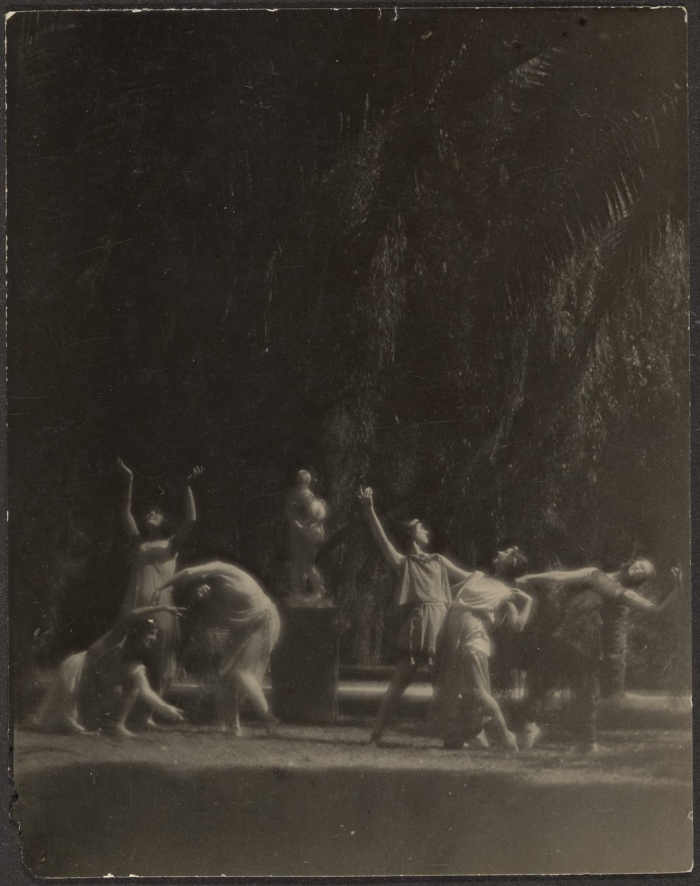 Dancers in Garden by Louis Fleckenstein
