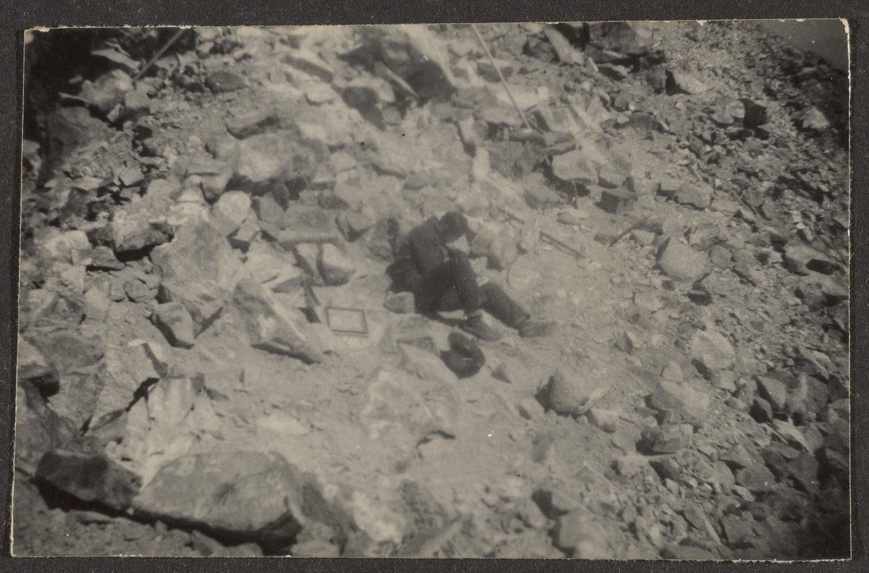 Figure on Rocks by Louis Fleckenstein