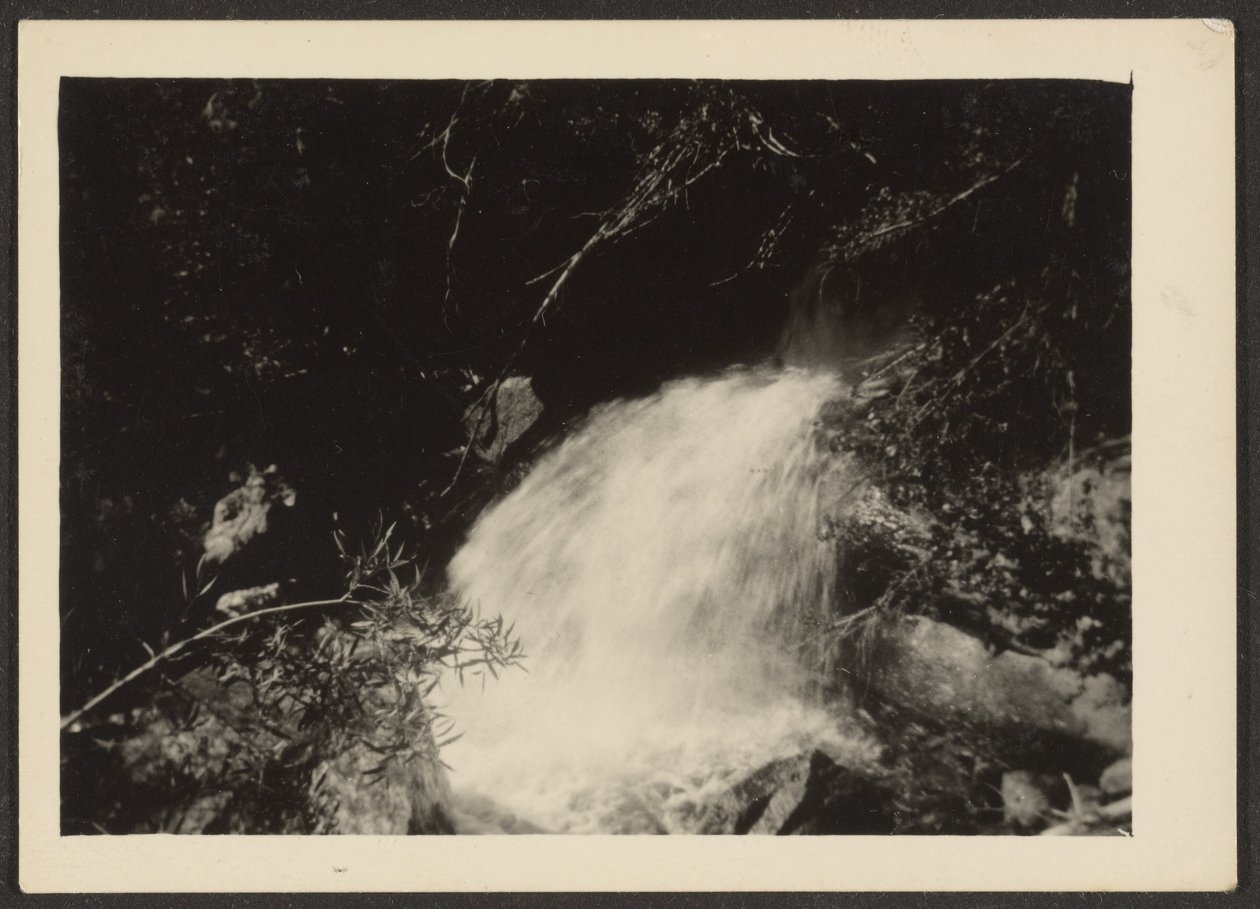 Landscape with Waterfall by Louis Fleckenstein