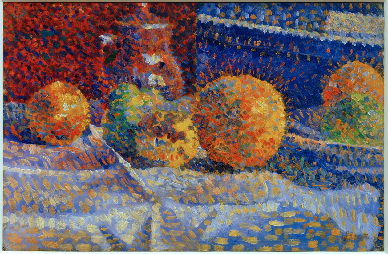 Still Life with Oranges by Louis Hayet