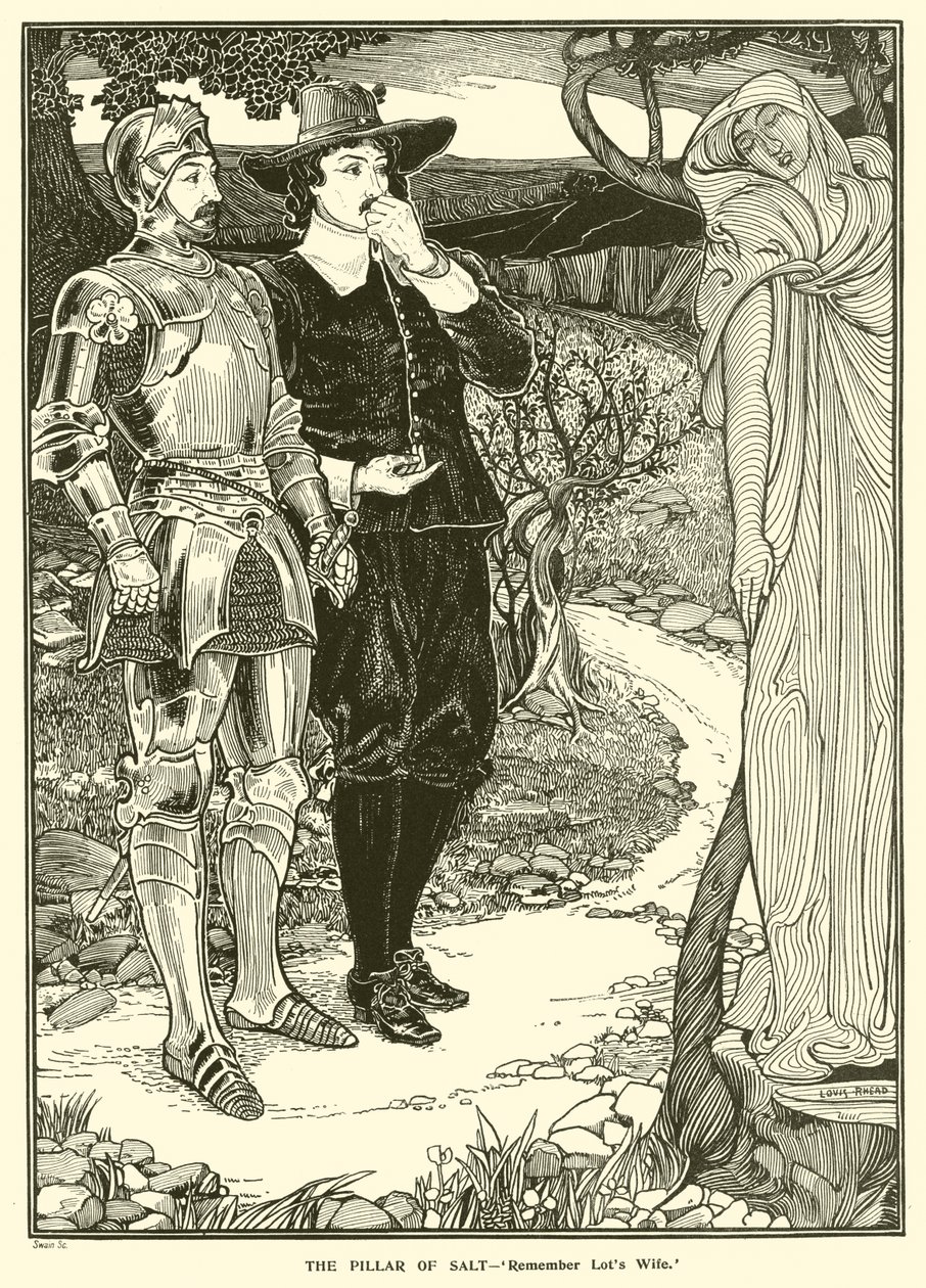 The Pillar of Salt by Louis John Rhead