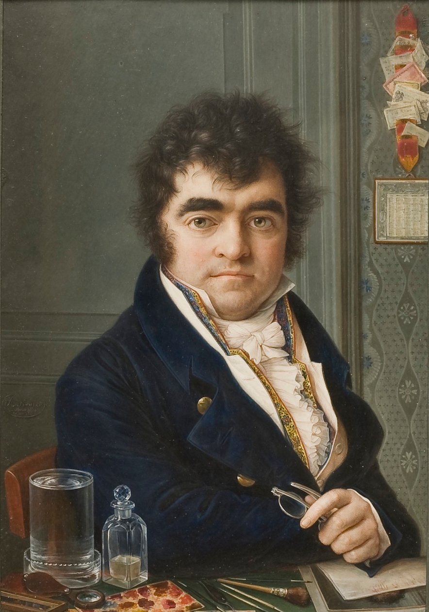 Self-Portrait by Louis Marie Autissier