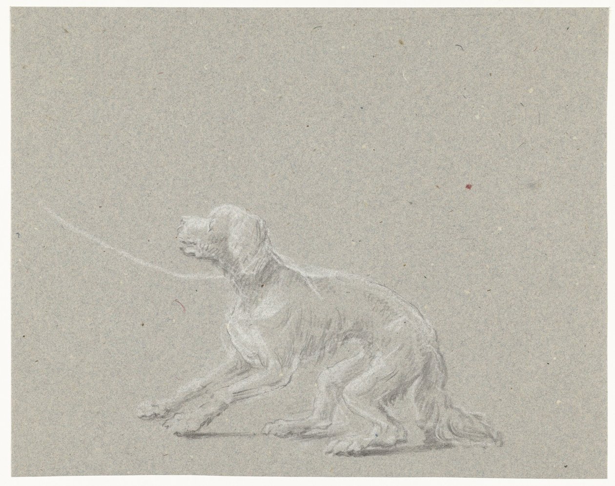 Dog on a Leash by Louis Moritz