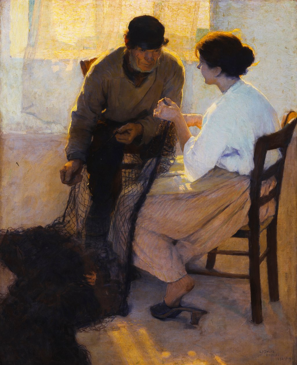 Mending the Net by Louis Paul Dessar