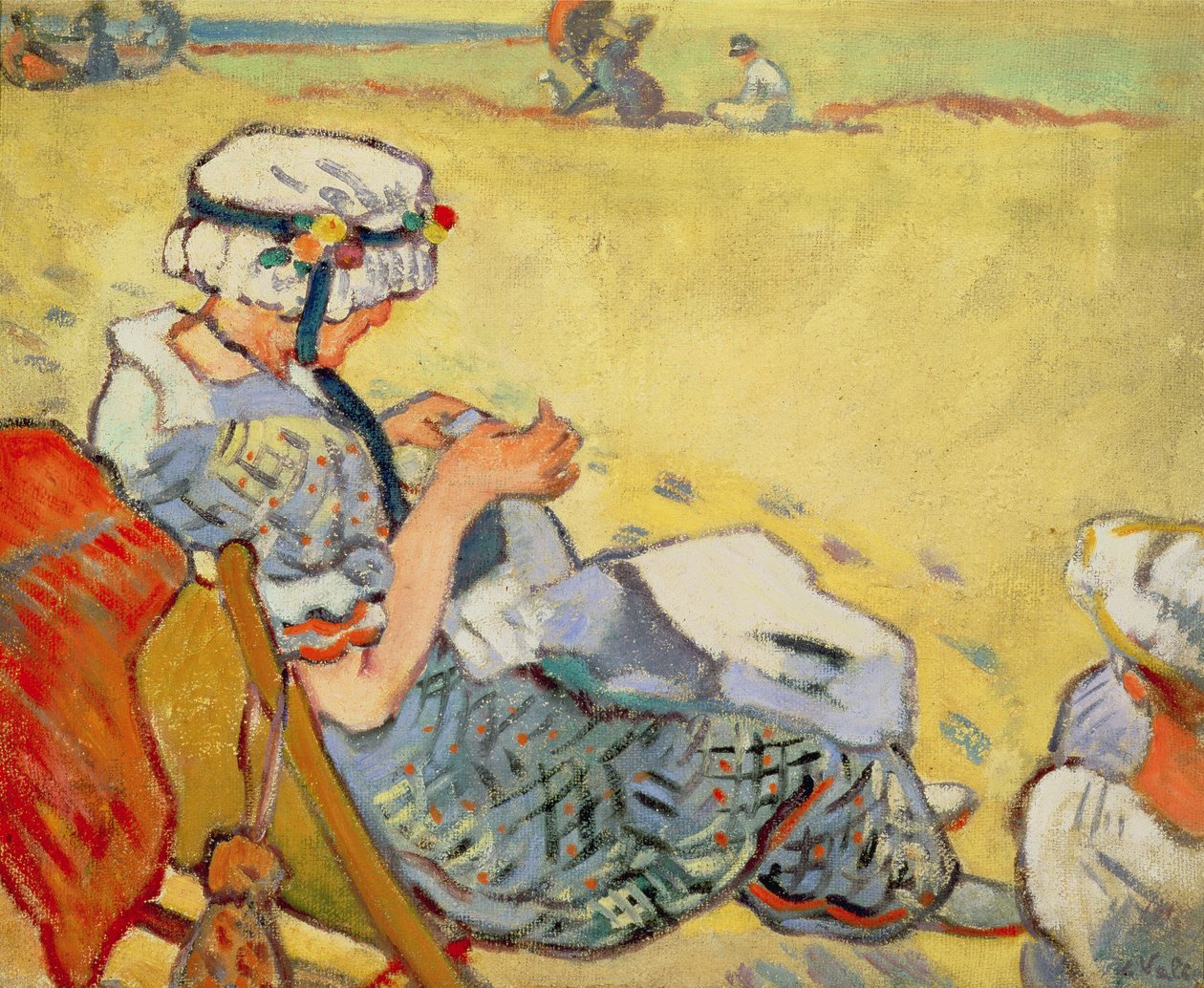 On the Beach by Louis Valtat