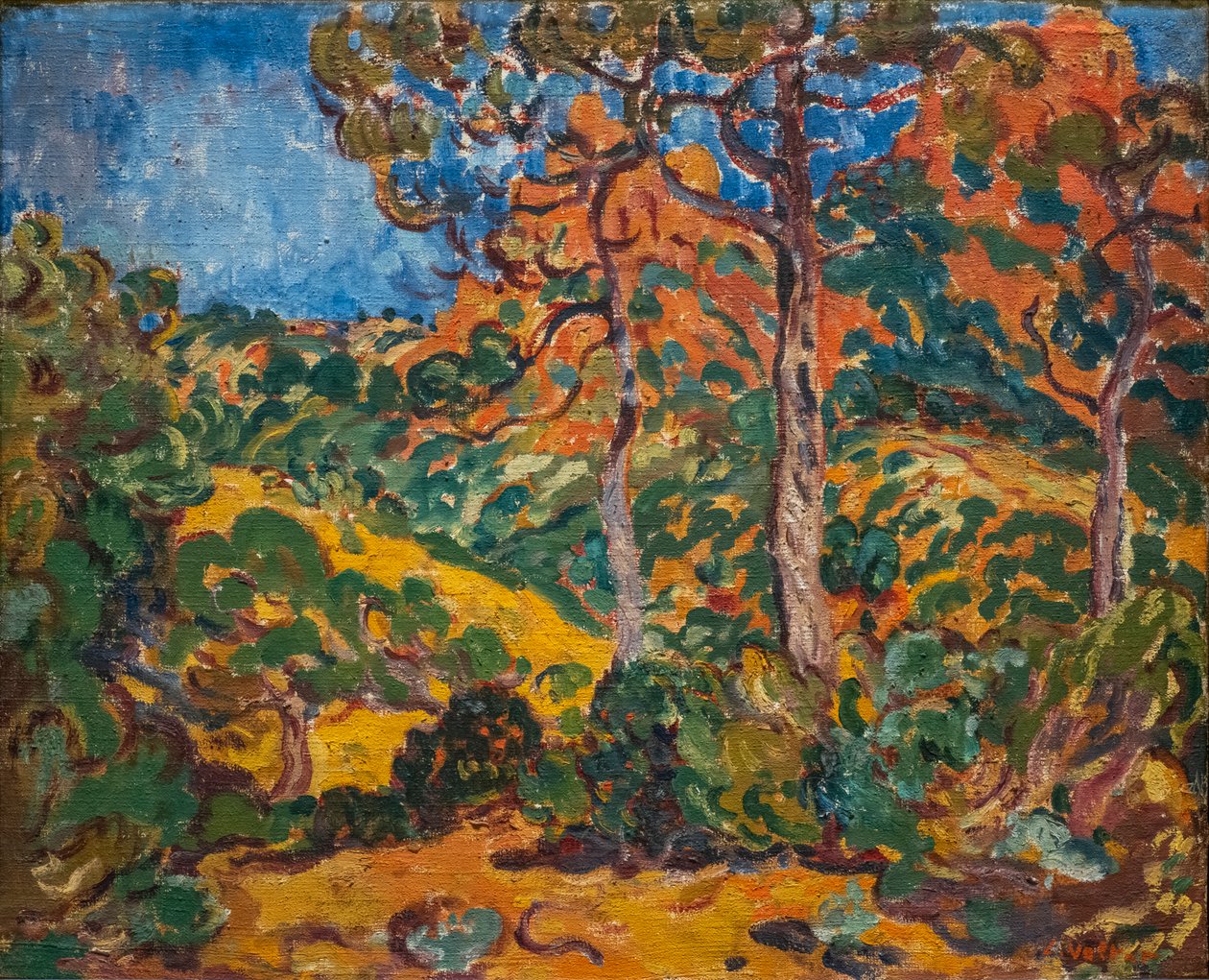 Sunlight under the Trees by Louis Valtat