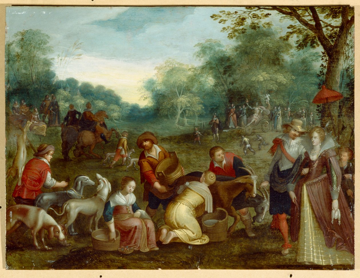 Spring by Louis de (circle of) Caullery