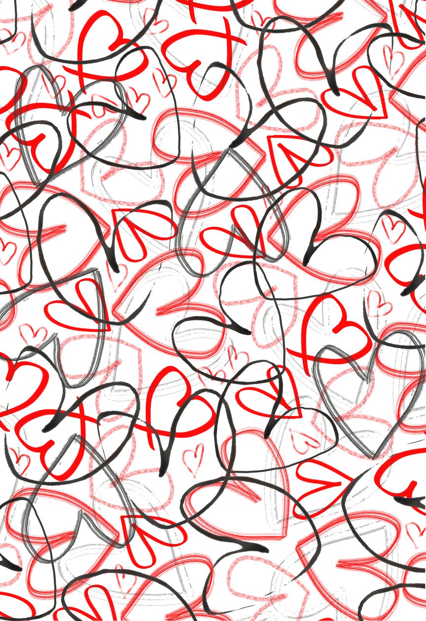 Hearts, 2015, Digital Media by Louisa Hereford