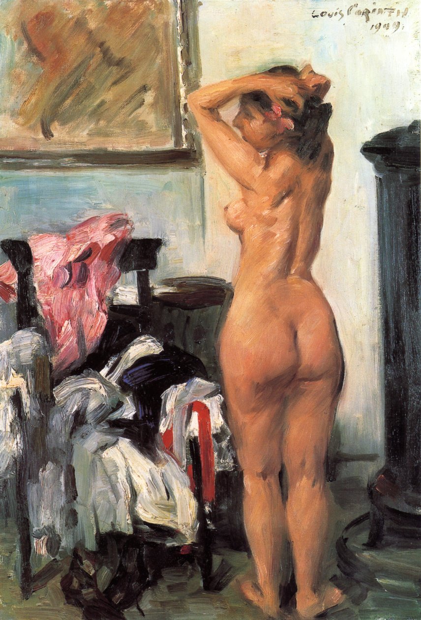 Model Break by Lovis Corinth