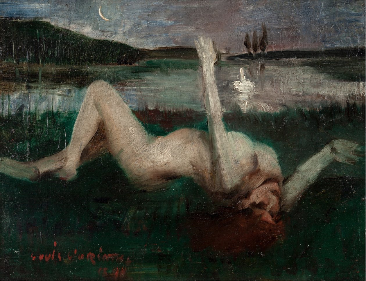Leda by Lovis Corinth