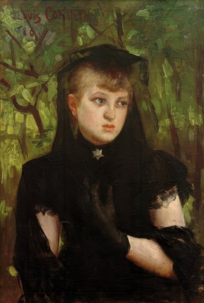 Portrait of Mrs. Behn by Lovis Corinth