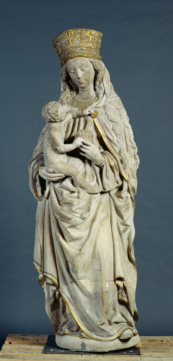 The Mother of God with the Infant Christ by Lubeck or Westphalian Workshop
