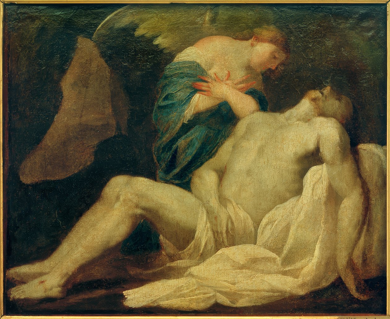 Christ in the Tomb by Lubin Baugin