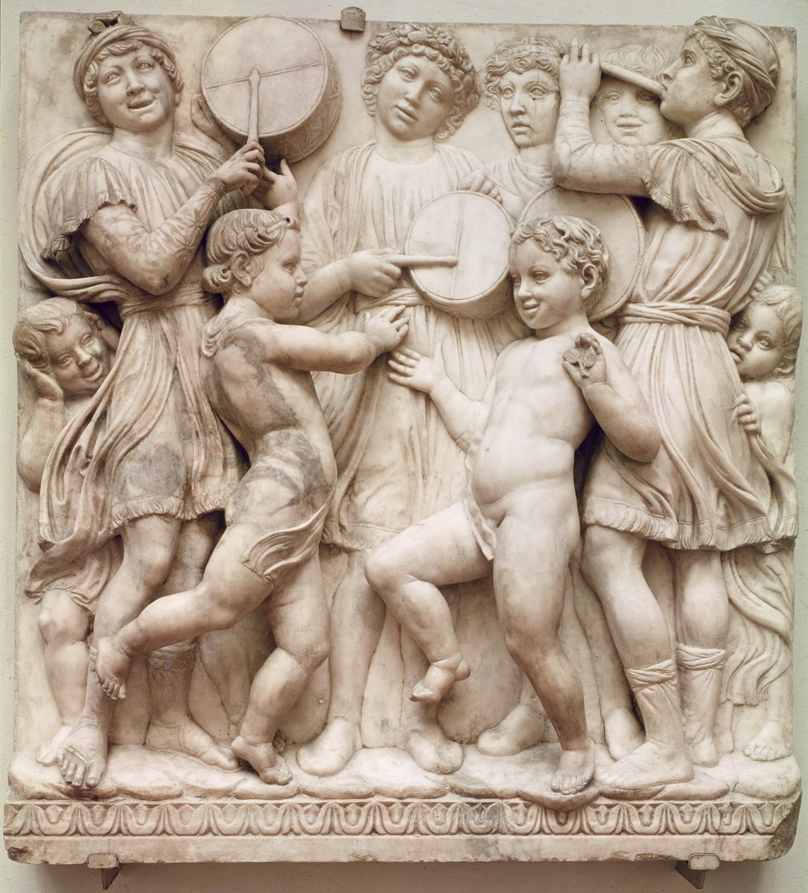 Musical Angels, relief from the Cantoria, c.1432-38 by Luca Della Robbia