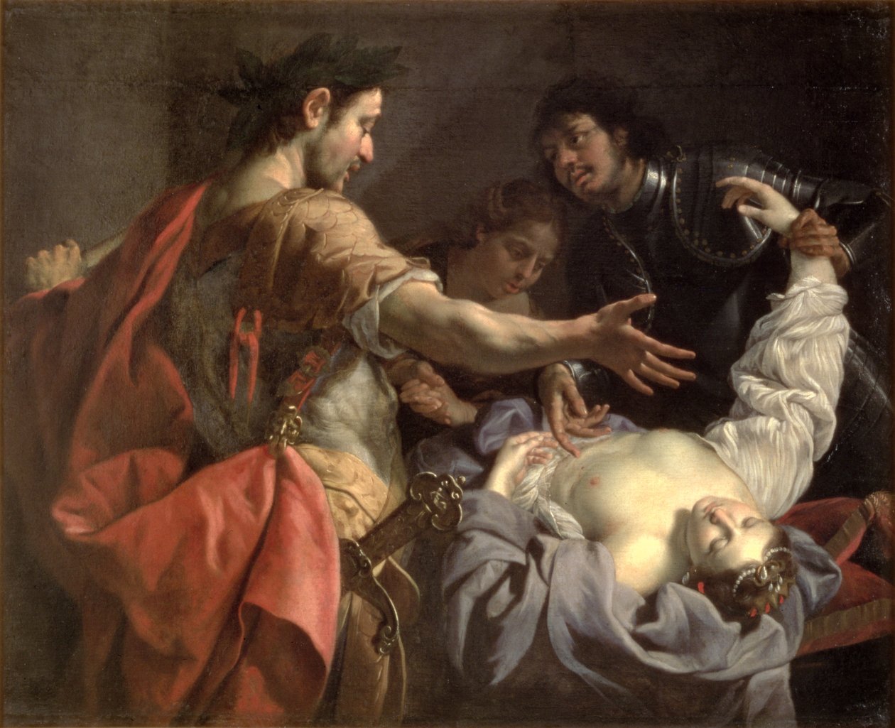 The Death of Cleopatra by Luca Ferrari
