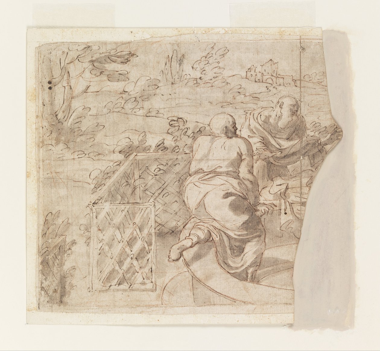 Design for Susanna and the Elders by Luca Giordano