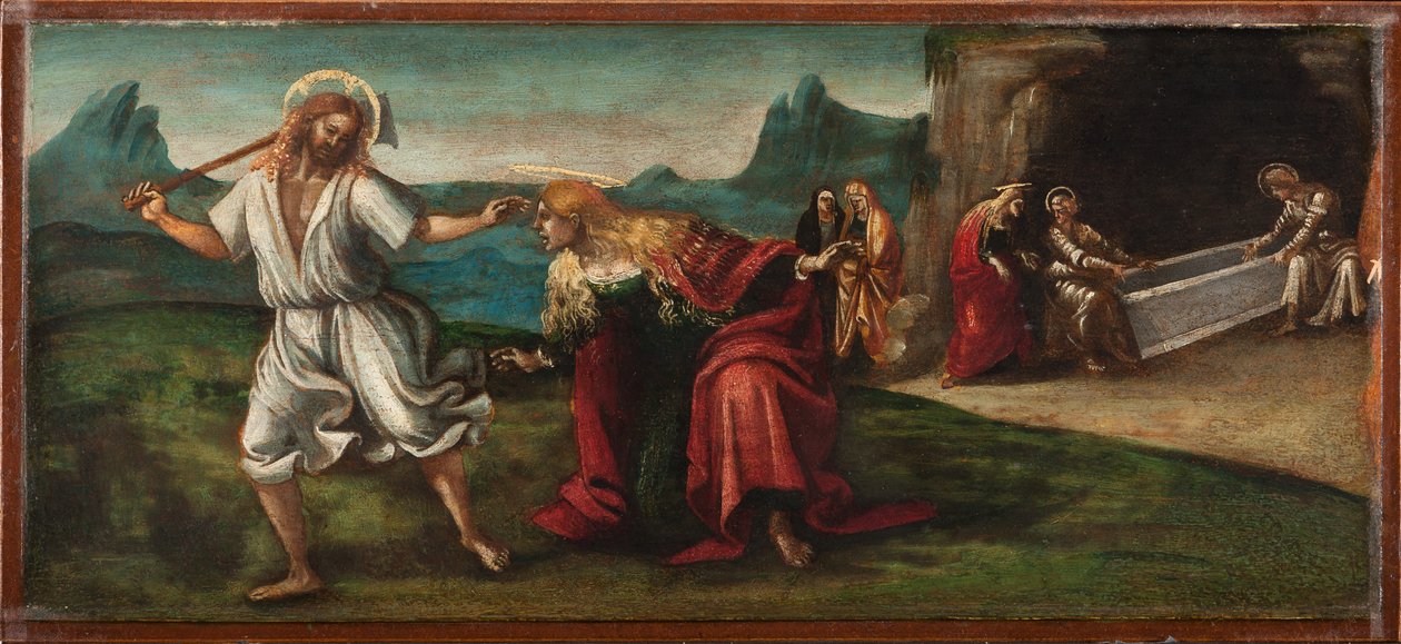 The Resurrected Christ appearing to St. Magdalene, c.1514 by Luca Signorelli