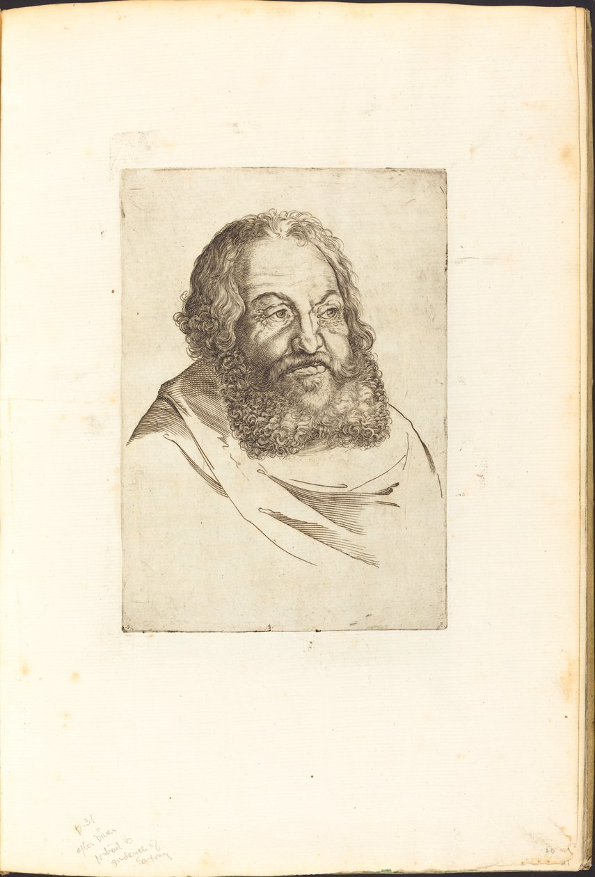 Print from Drawing Book by Luca Ciamberlano