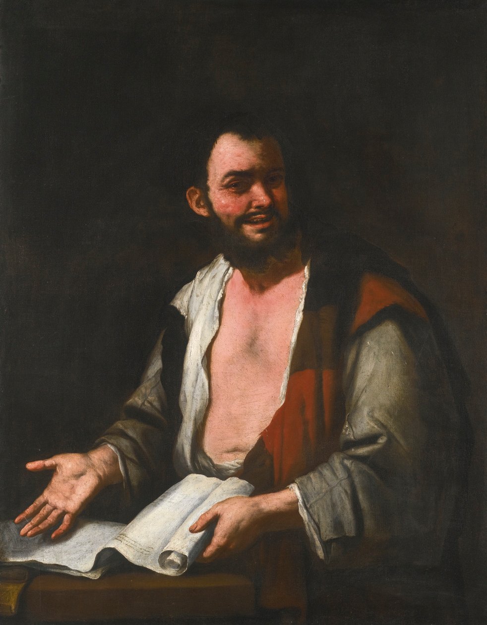 Democritus by Luca Giordano