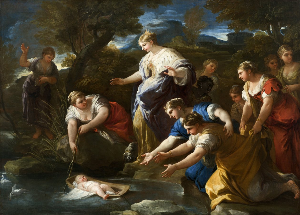 The Finding of Moses by Luca Giordano