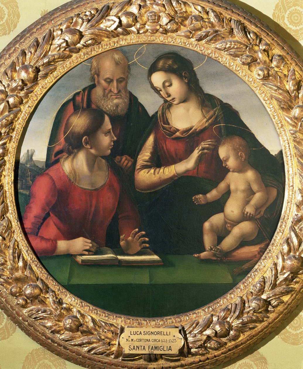 Holy Family with St. Catherine by Luca Signorelli
