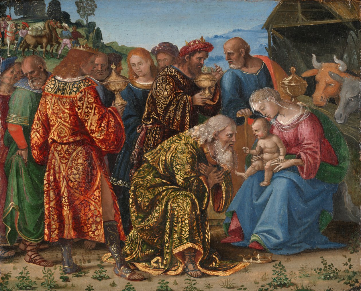 The Adoration of the Magi by Luca Signorelli