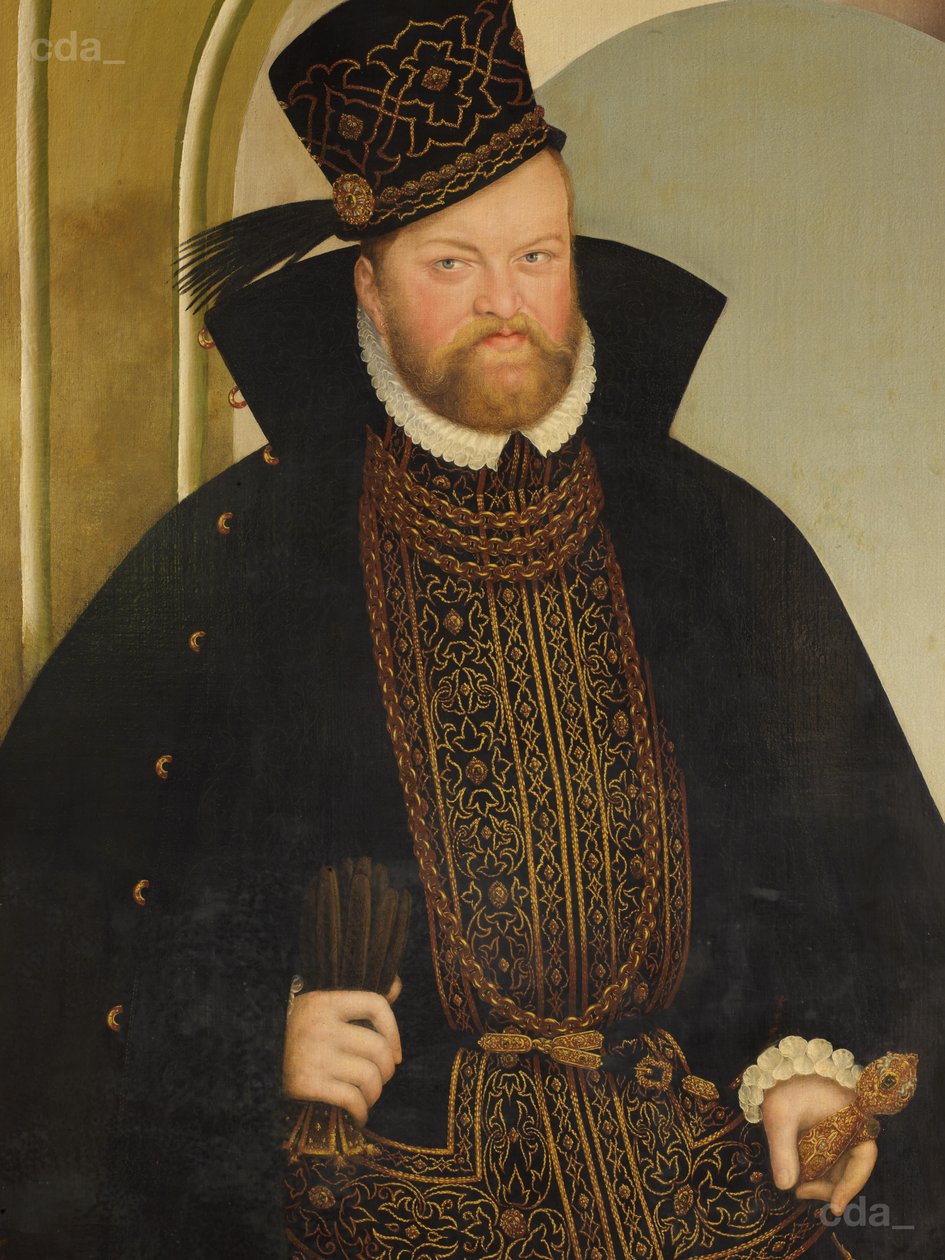 Portrait of Elector August by Lucas Cranach the Younger  