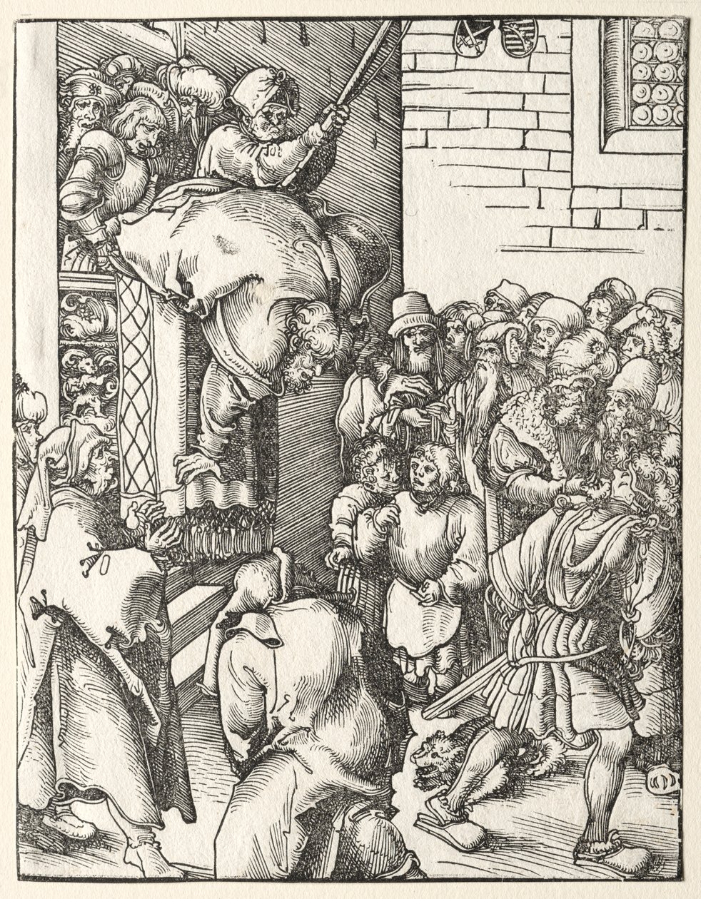 Martyrdom of St. James the Less by Lucas Cranach