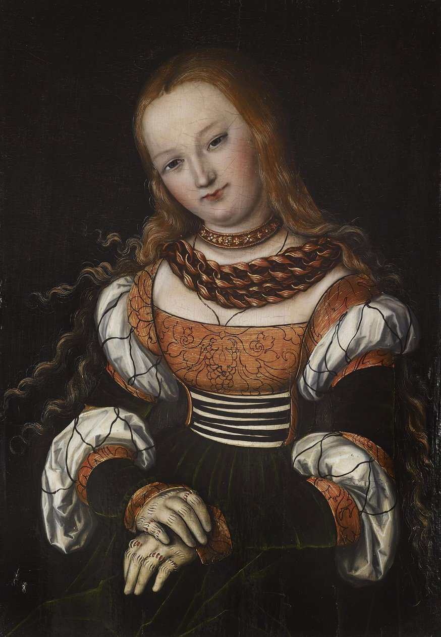 Mary Magdalene, c.1525 by Lucas Cranach the Elder