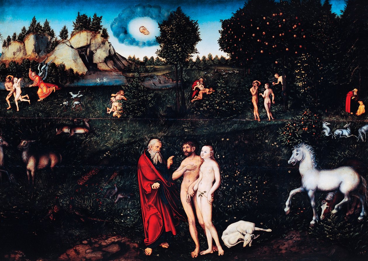Paradise by Lucas the Elder Cranach