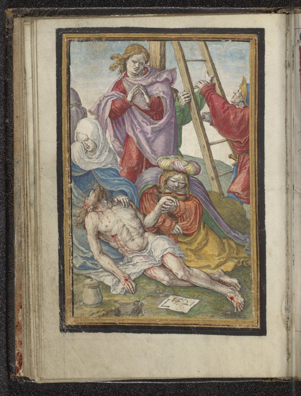 Descent from the Cross (Passion of Christ) by Lucas van Leyden