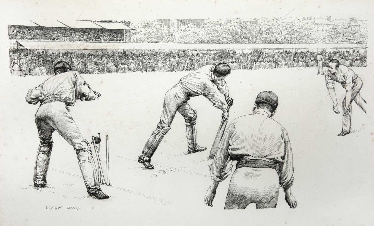 A Match at Lords by Lucien Davis