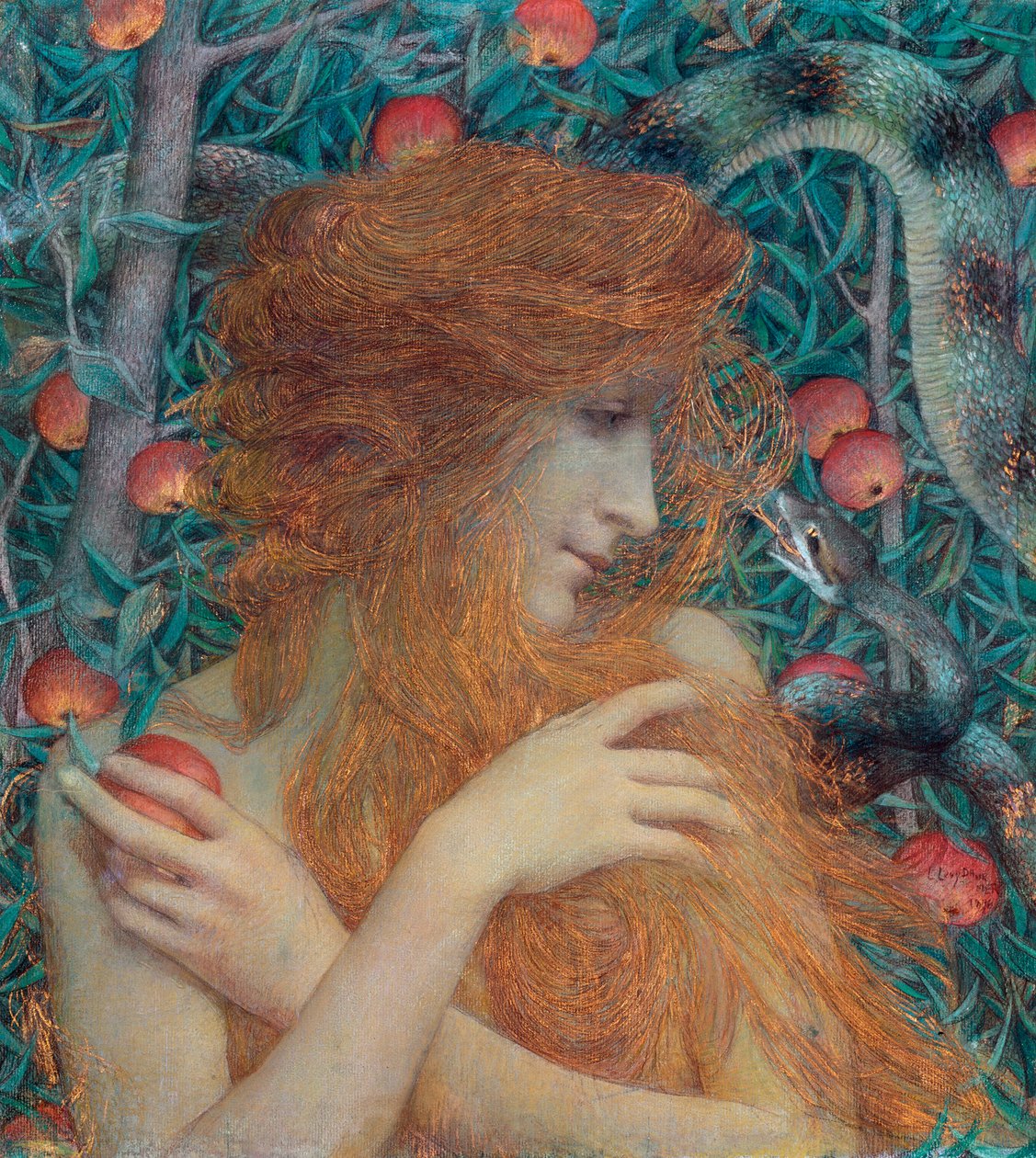 Eve by Lucien Levy Dhurmer