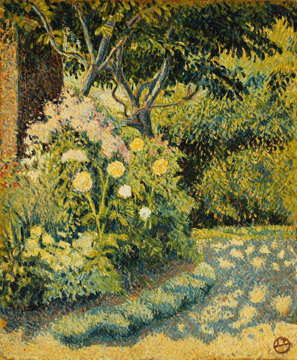 The Garden Path by Lucien Pissarro