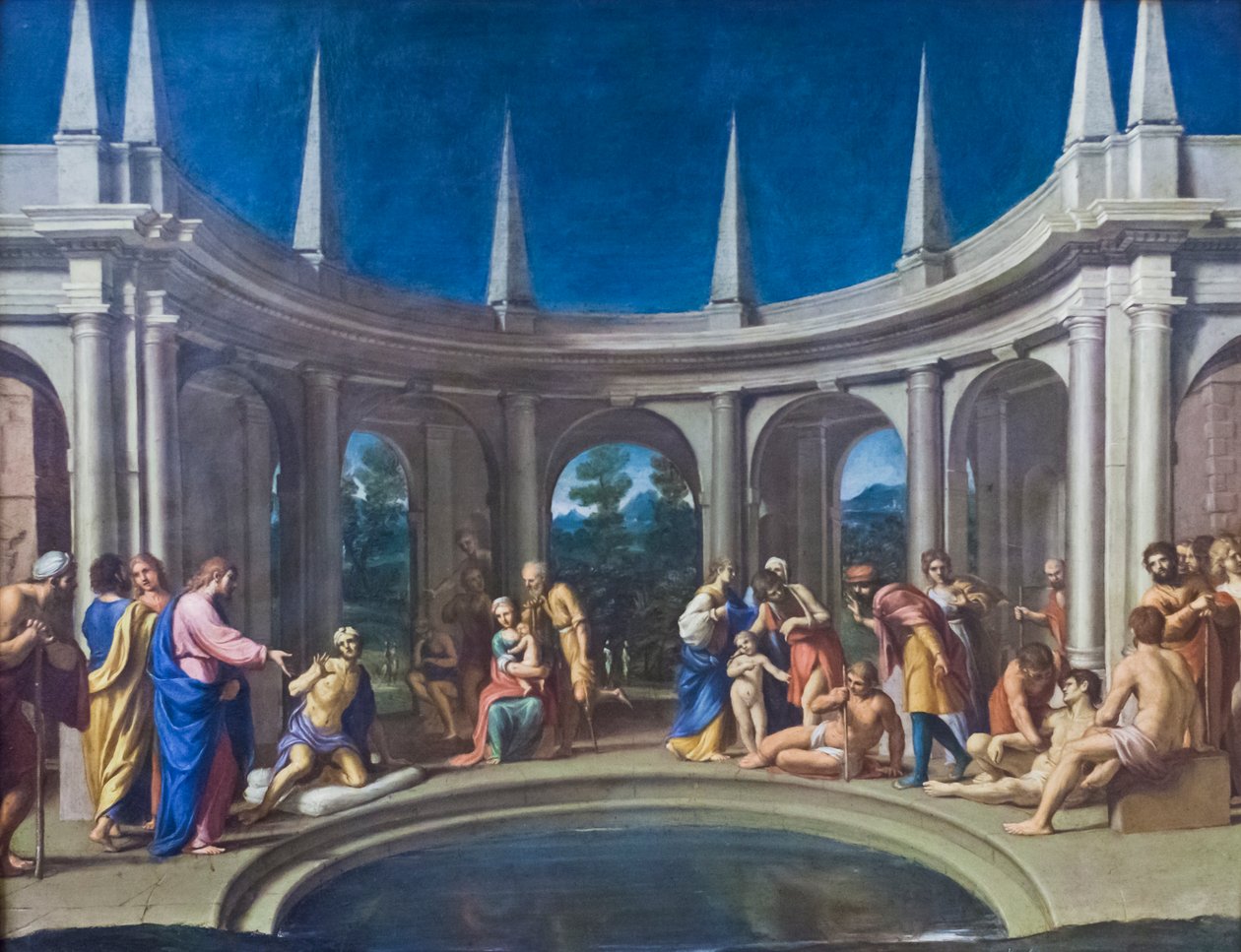 The Probatic Pool by Lucio massari