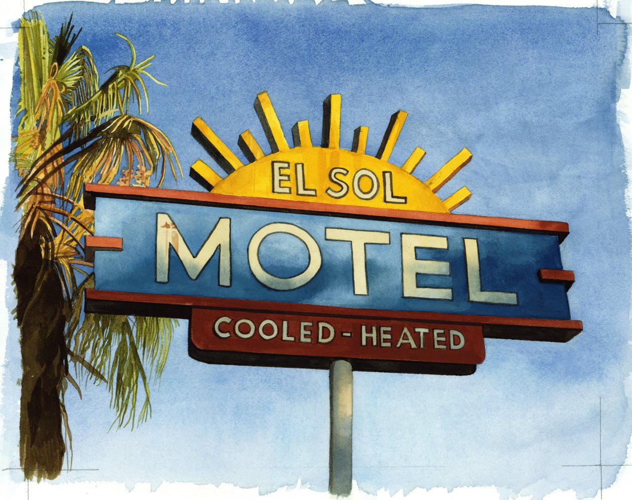 Sun Sets on El Sol, 2004 by Lucy Masterman
