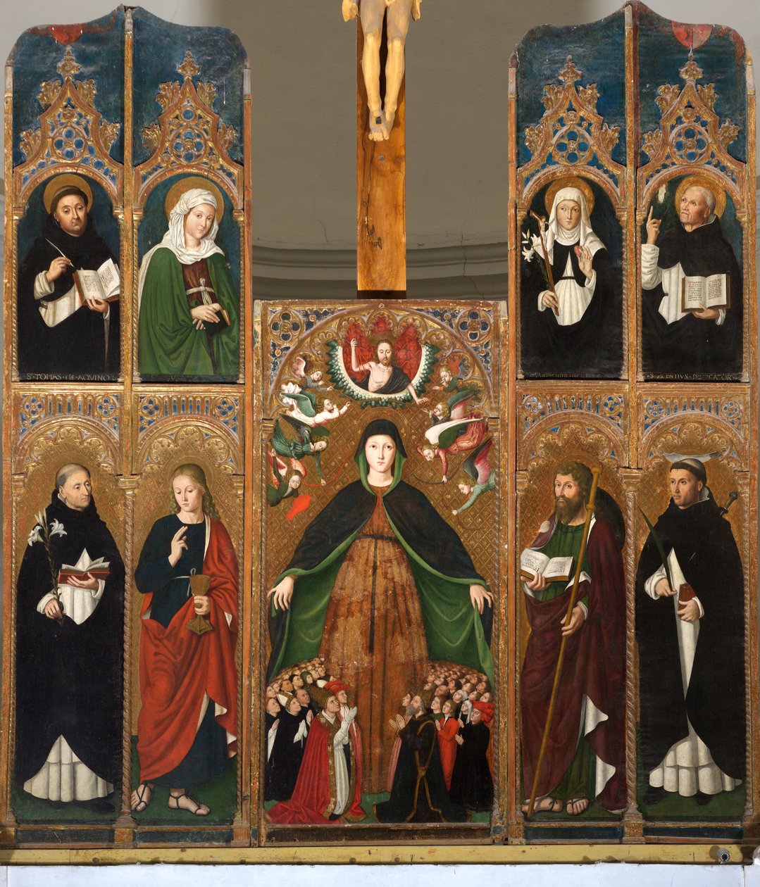 Polyptych of Our Lady of Mercy by Ludovico Brea