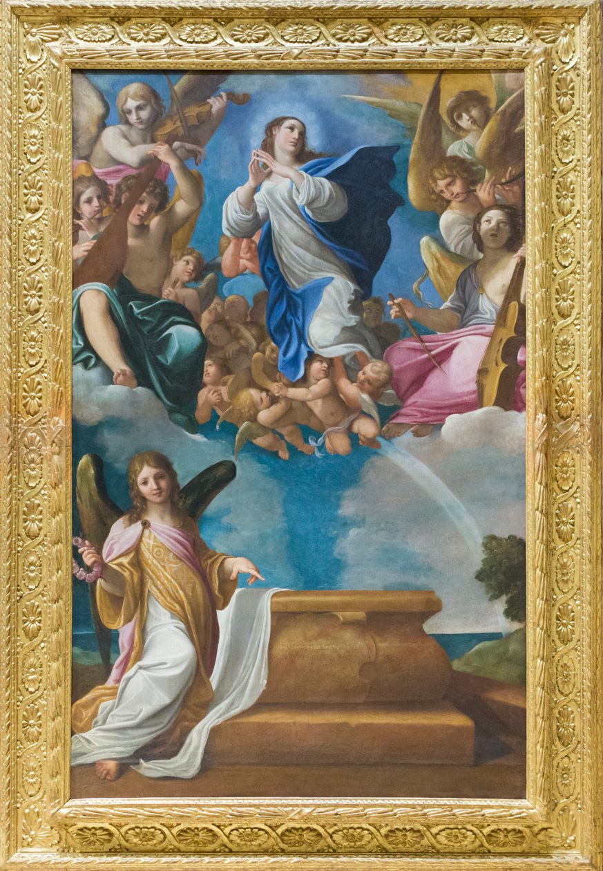 Assumption of the Virgin by Ludovico Carracci