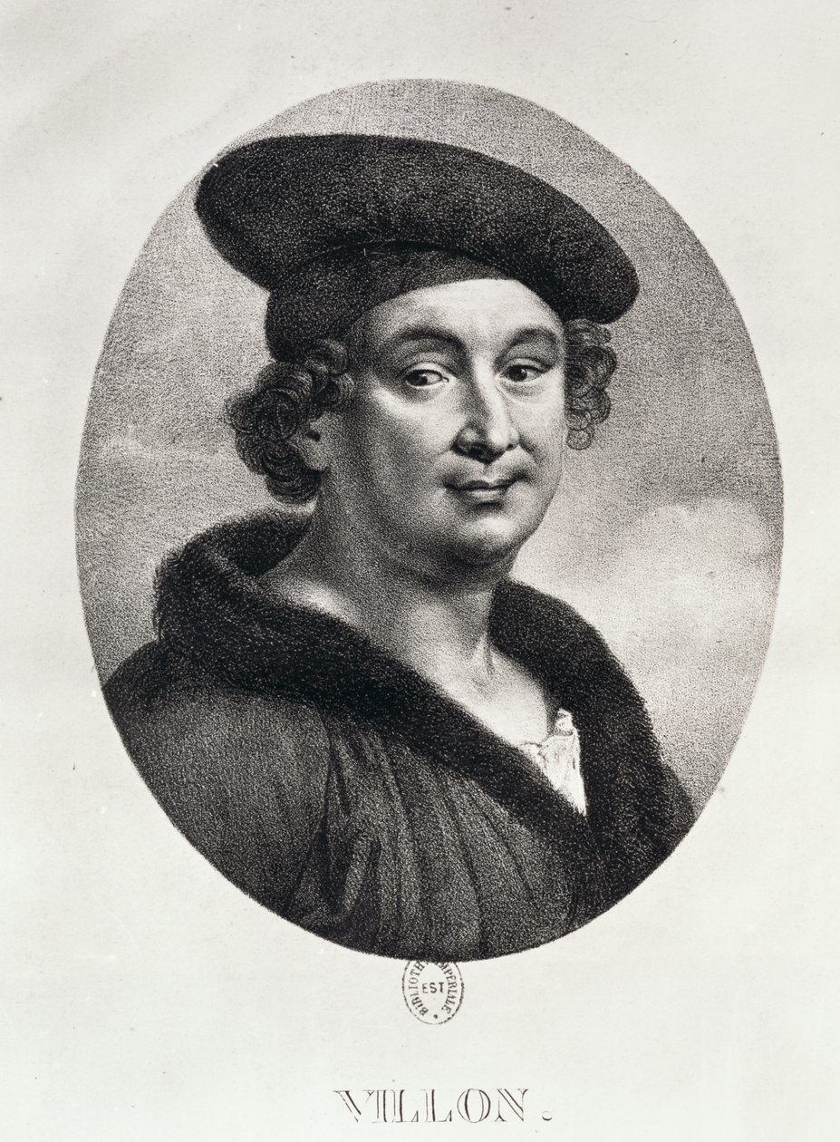 Portrait of Francois Villon by Ludwig Rullmann