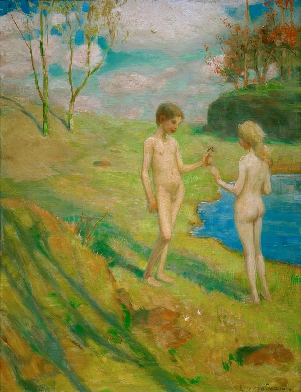 Spring Awakening by Ludwig von Hofmann