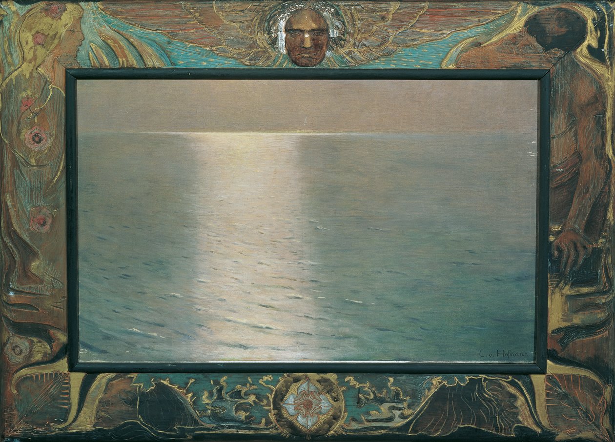 Largo (Sunset) by Ludwig von Hofmann