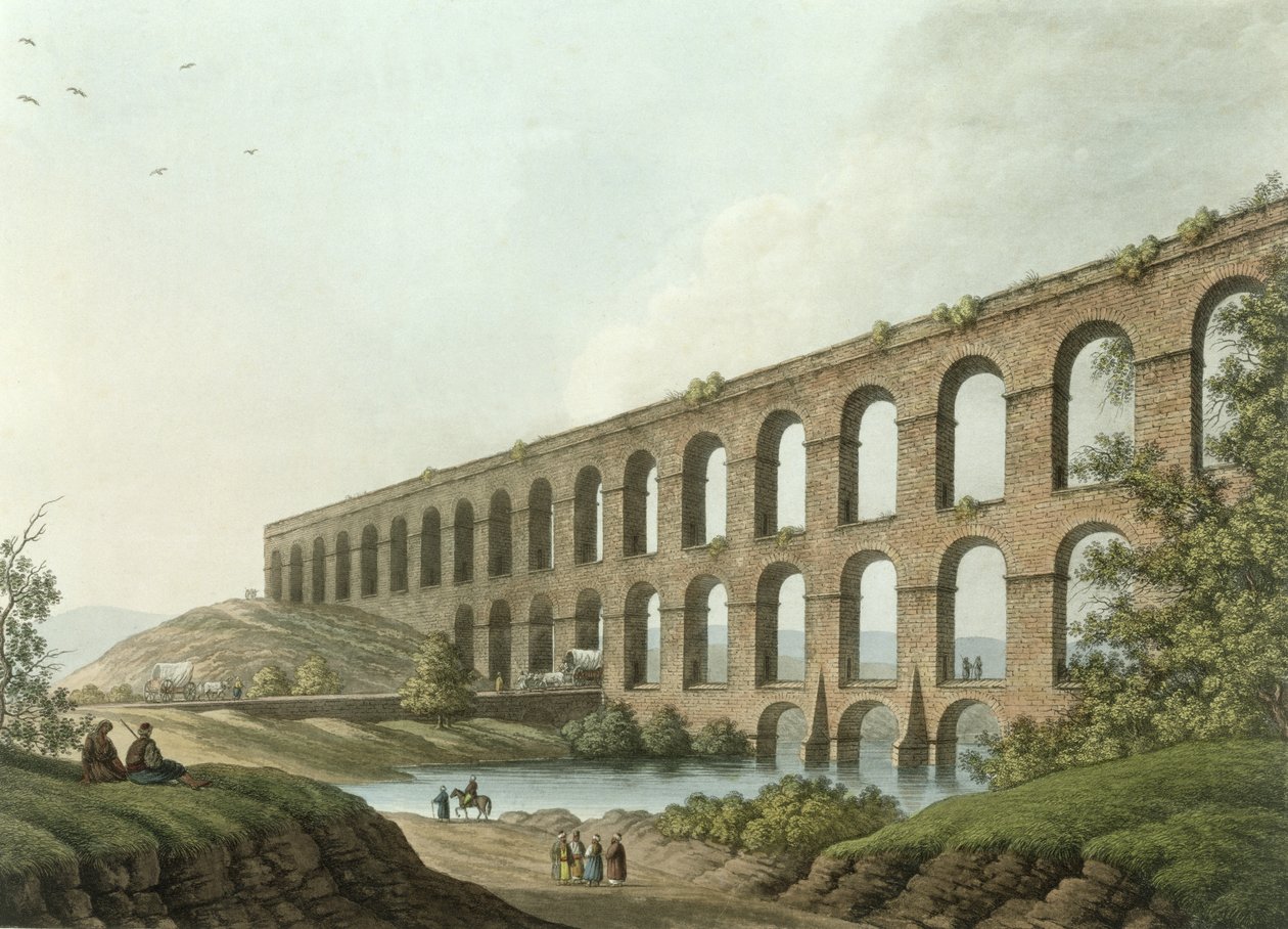 Aqueduct Near Belgrade, Serbia, Plate 6 from 