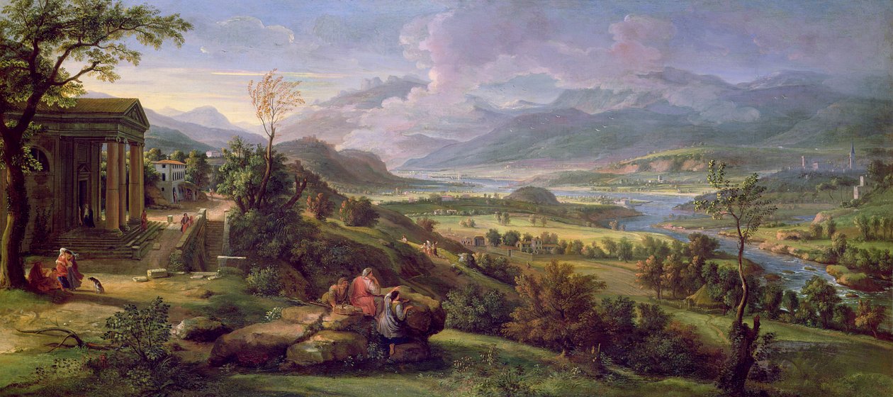 Tiber Valley by Luigi Vanvitelli