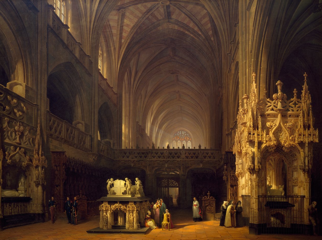 Choir of Bourg-en-Bresse Church by Luigi Bisi