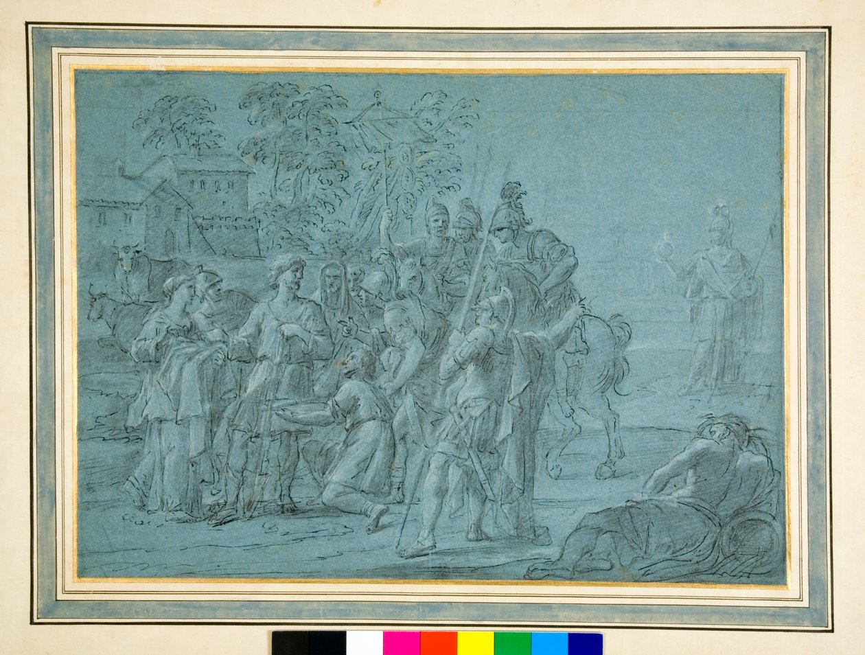 Cincinnatus Recalled from the Plough by Luigi Garzi