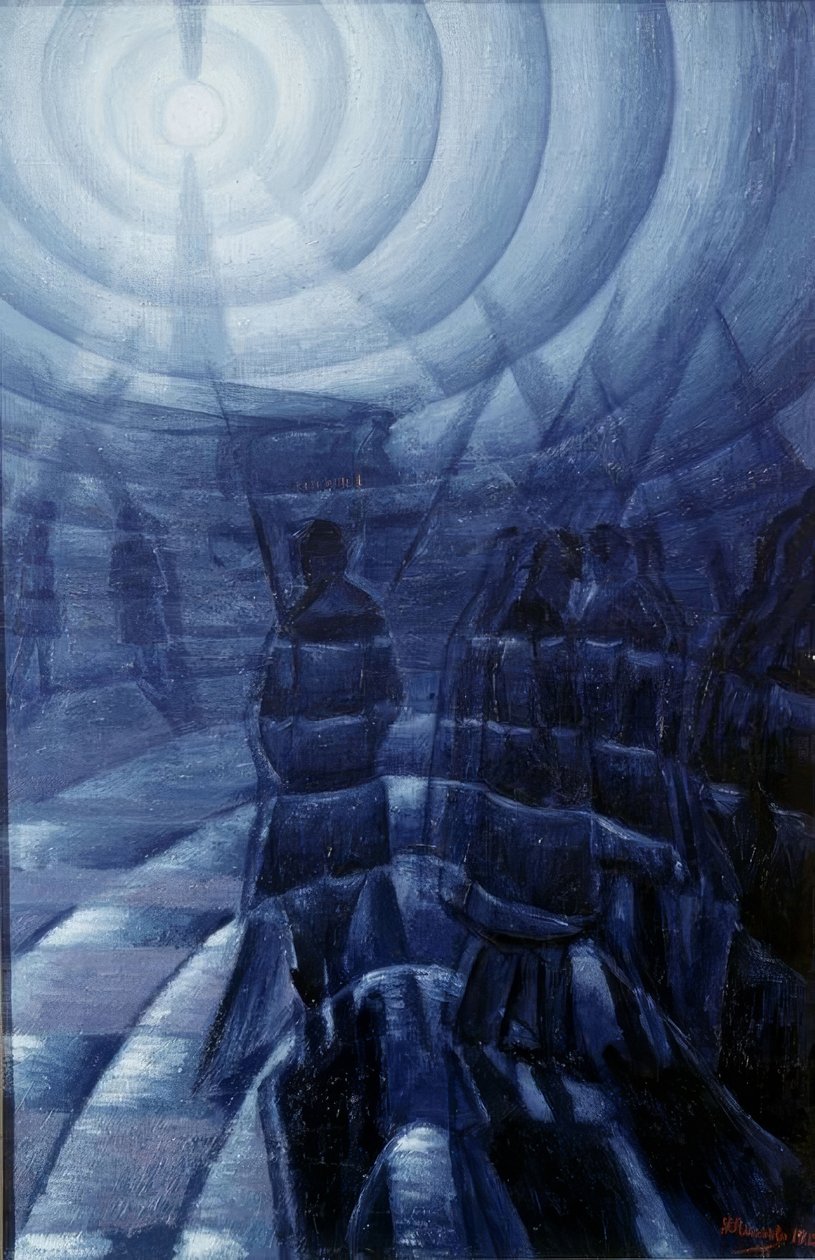 The Solidity of the Fog – 20th Century by Luigi Russolo
