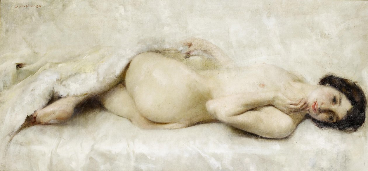 Reclining Nude by Luigi Serralunga