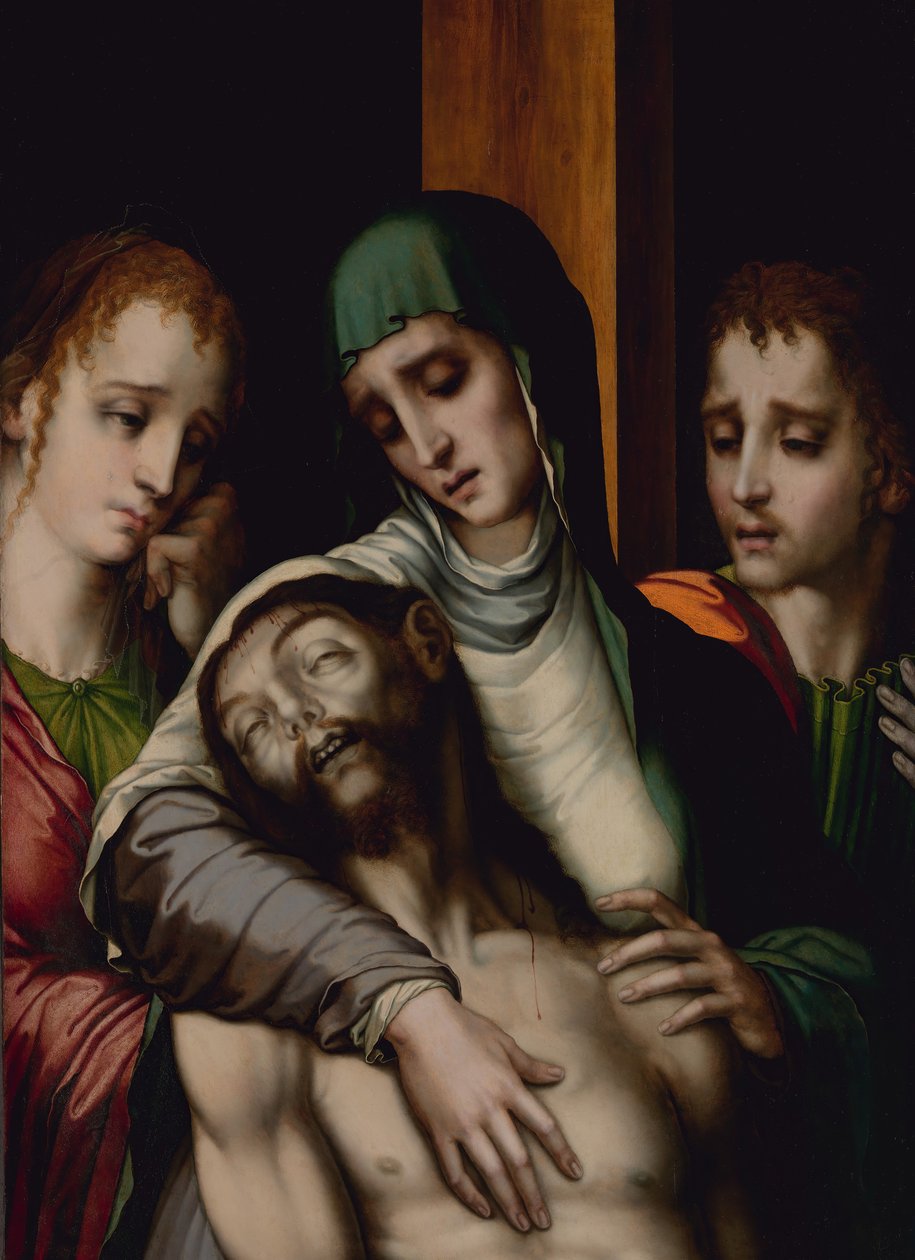 The Lamentation by Luis de Morales