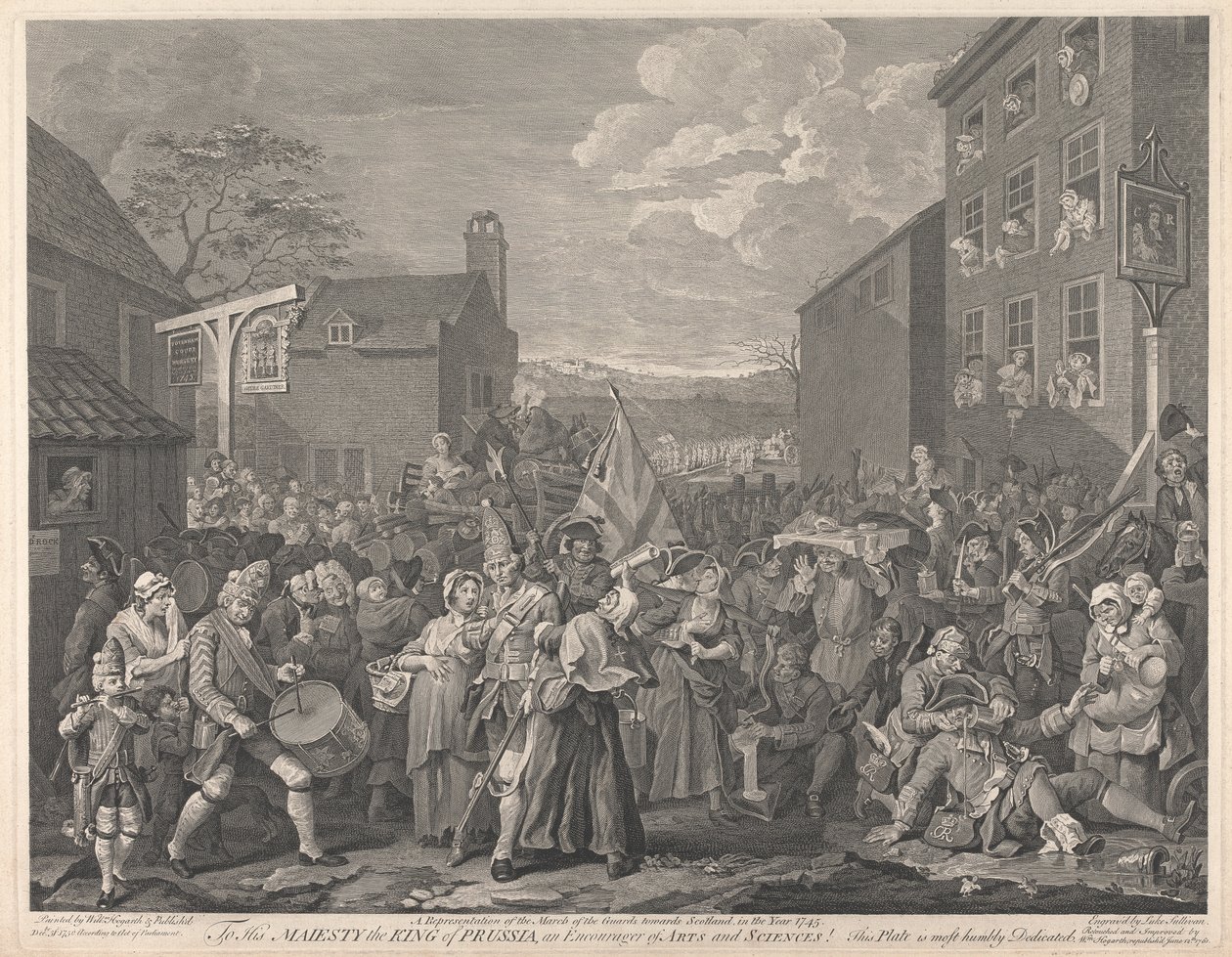 The March to Finchley by Luke Sullivan